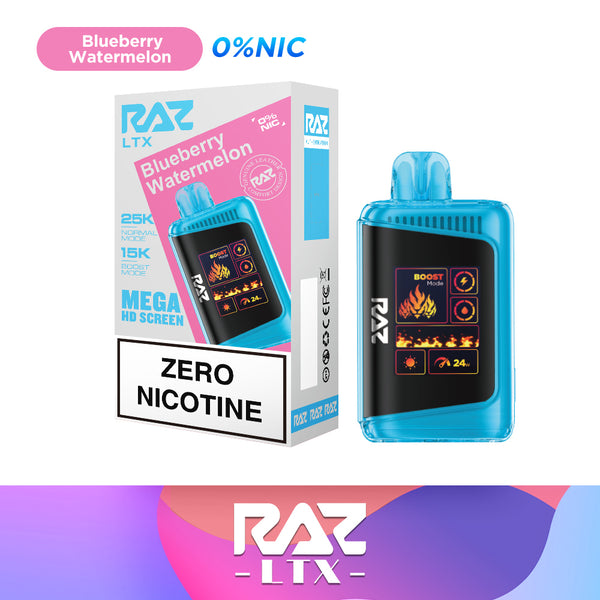 Blueberry Watermelon  - RAZ LTX 25000 Zero Nicotine - Article product