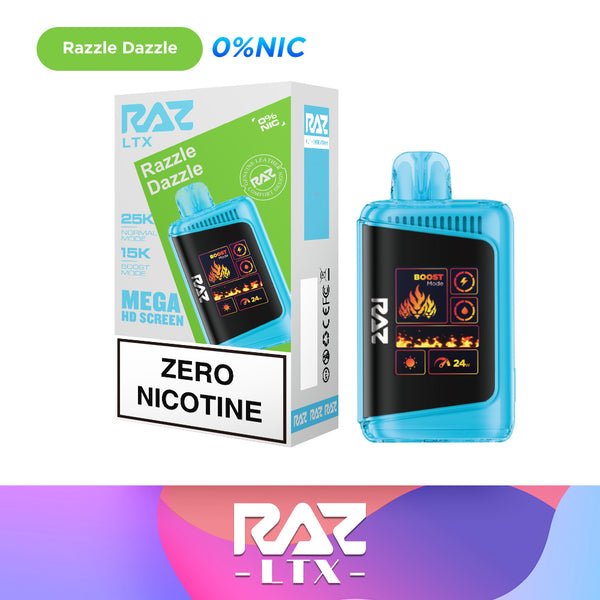 Razzle Dazzle   - RAZ LTX 25000 Zero Nicotine - Article product