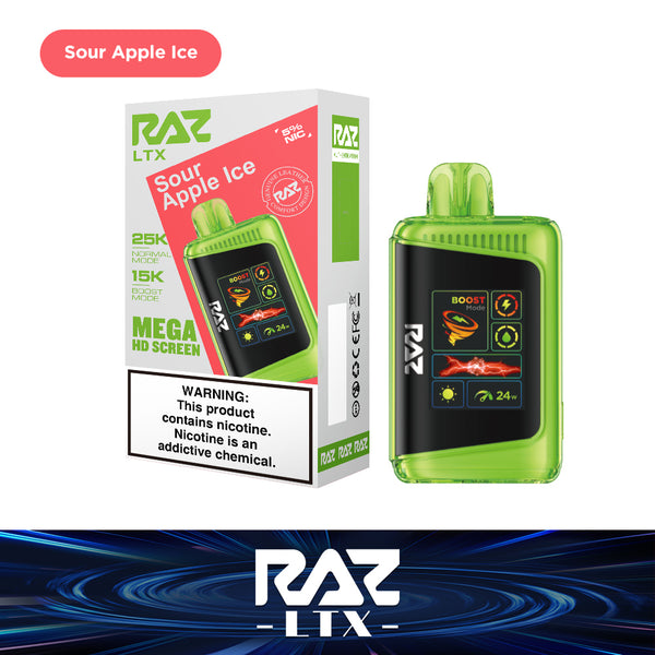 Sour Apple Ice - RAZ LTX 25K - Article product