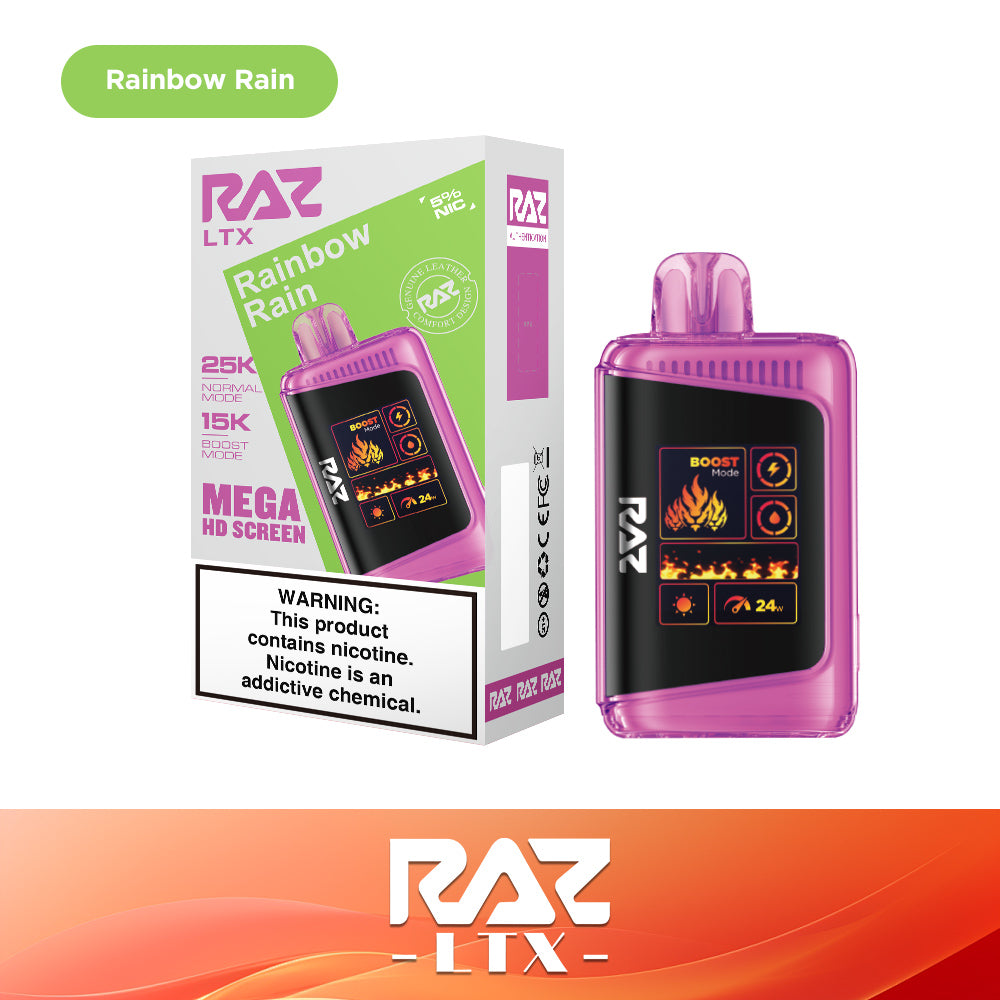 Rainbow Rain - RAZ LTX 25K