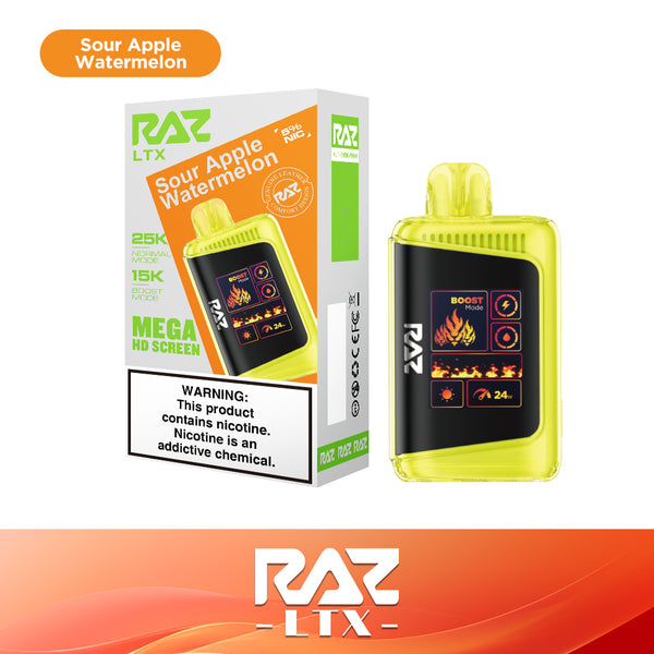 Sour Apple Ice - RAZ LTX 25K - Article product