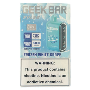Frozen White Grape - Geek Bar Pulse 15000