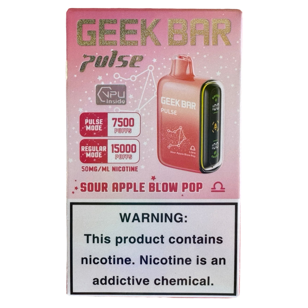 Sour Apple B. Pop - Geek Bar Pulse 15000