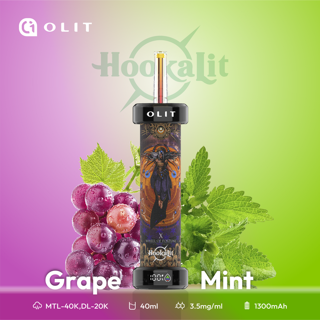 Grape Mint - Olit 40K Hookah