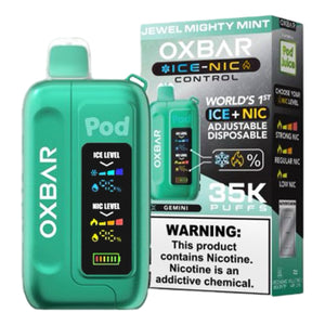 Jewel Mighty Mint - Pod Juice X Oxbar Ice-Nic 35K