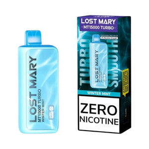 Winter Mint - Lost Mary MT15000 - Zero Nicotine