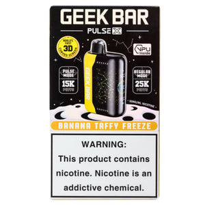 Banana Taffy Freeze - Geek Bar Pulse X 25000