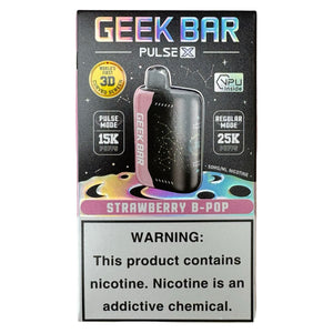 Strawberry B-Pop - Geek Bar Pulse X 25000