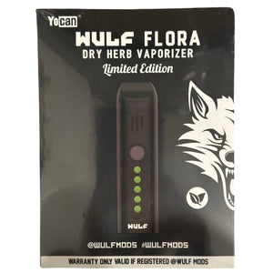 Wulf Mods Flora Dry Herb Vape - Black