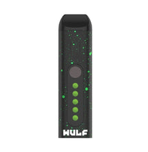 Load image into Gallery viewer, Wulf Mods Flora Dry Herb Vape - Black-Green Splatter
