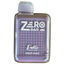 Load image into Gallery viewer, Grape Soda - Zero Bar - Exotic Edition - Zero Nicotine
