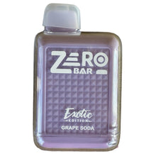 Load image into Gallery viewer, Grape Soda - Zero Bar - Exotic Edition - Zero Nicotine
