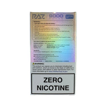 Load image into Gallery viewer, Blue Raz Ice - RAZ TN9000 - Zero Nicotine
