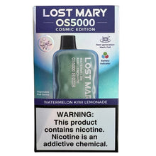 Load image into Gallery viewer, Watermelon Kiwi Lemonade - Lost Mary OS5000 - Cosmic Edition 7500 Puffs
