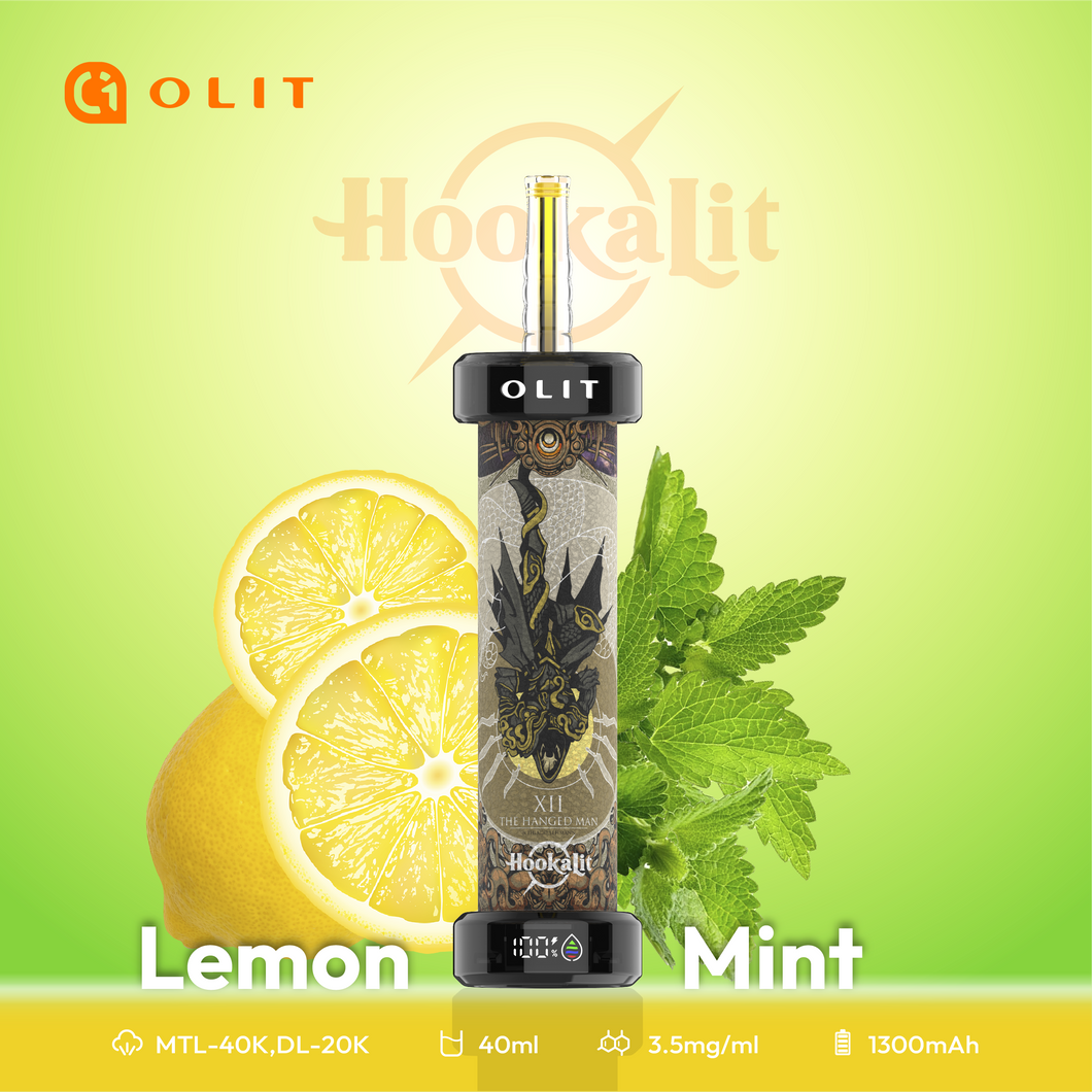 Lemon Mint - Olit 40K Hookah