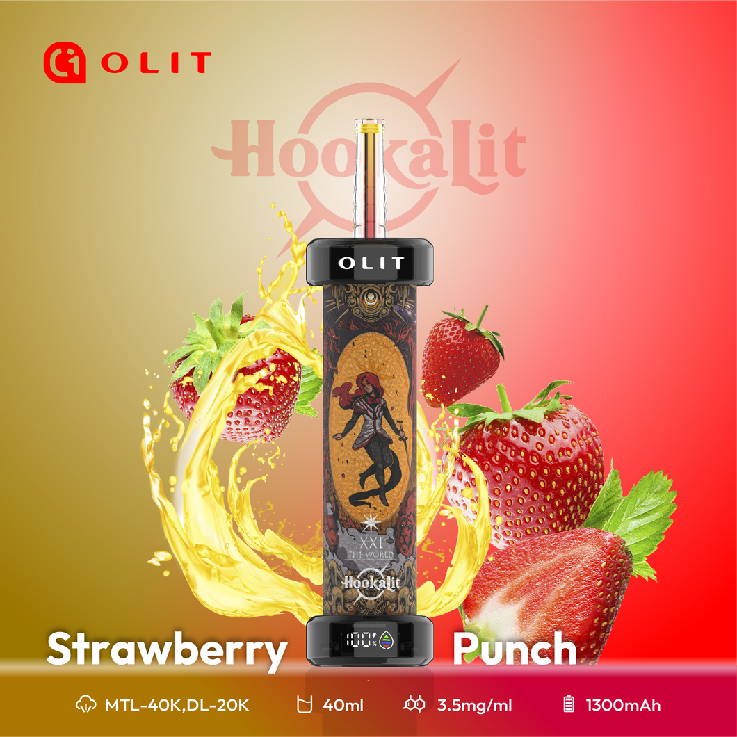 Strawberry Punch - Olit 40K Hookah