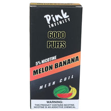 Load image into Gallery viewer, Pink Infinity 6000 Melon Banana
