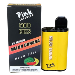 Pink Infinity 6000 Melon Banana