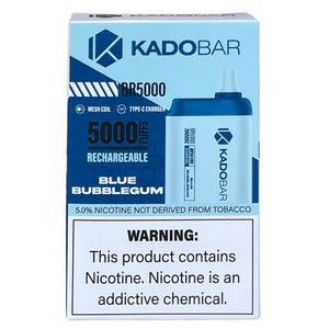 Kado Bar BR5000 Blue Bubblegum