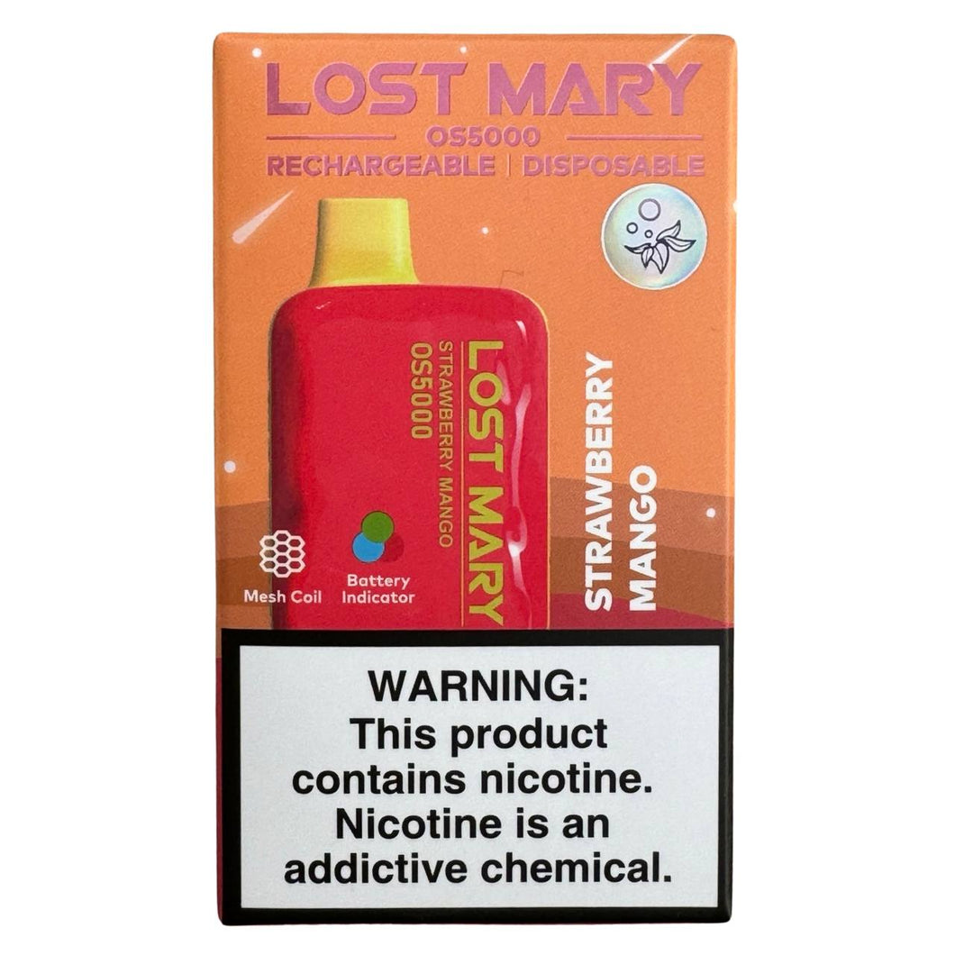 Strawberry Mango - Lost Mary OS5000