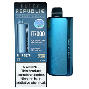 Funky Republic - Blue Razz Ice - TI7000