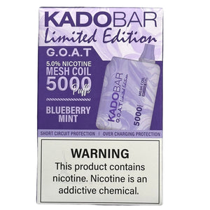 Kado Bar BR5000 Blueberry Mint - G.O.A.T Limited Edition