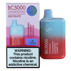 Strawberry Raspberry Cherry Ice - BC5000 - EBCreate