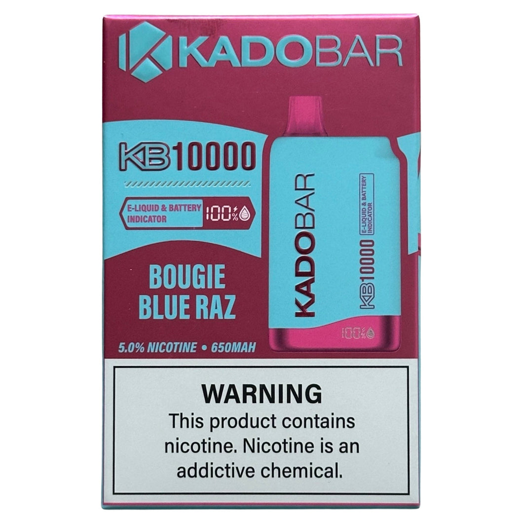 Bougie Blue Raz - Kado Bar KB10000