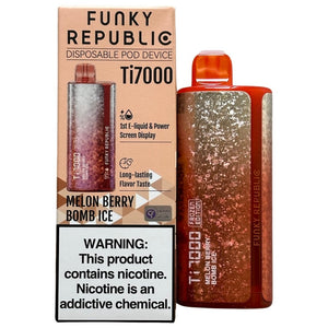 Funky Republic - Melon Berry Bomb Ice - Ti7000 Frozen Edition