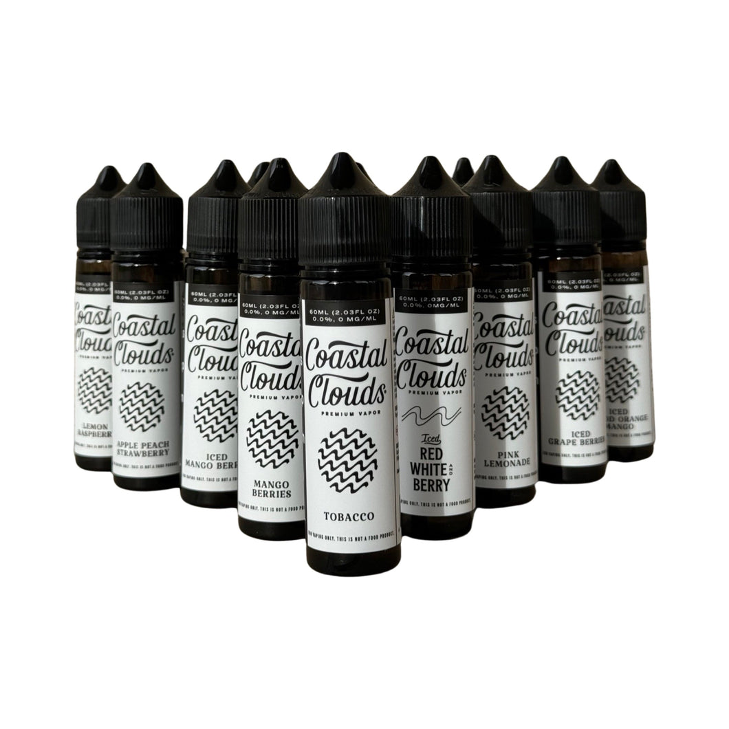 Coastal Clouds - 0% Vape Juice - 60 ml