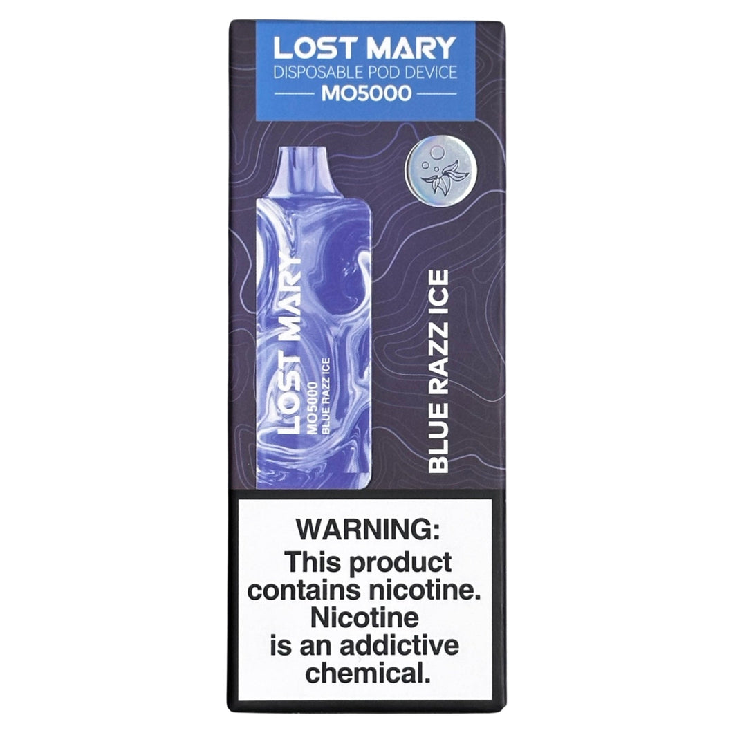 Lost Mary MO5000 - Blue Razz Ice