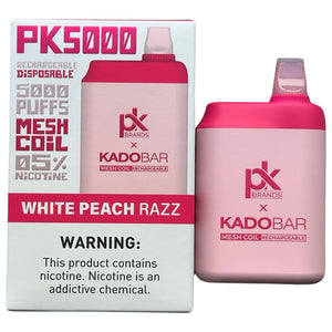 Kado Bar PK5000 White Peach Razz