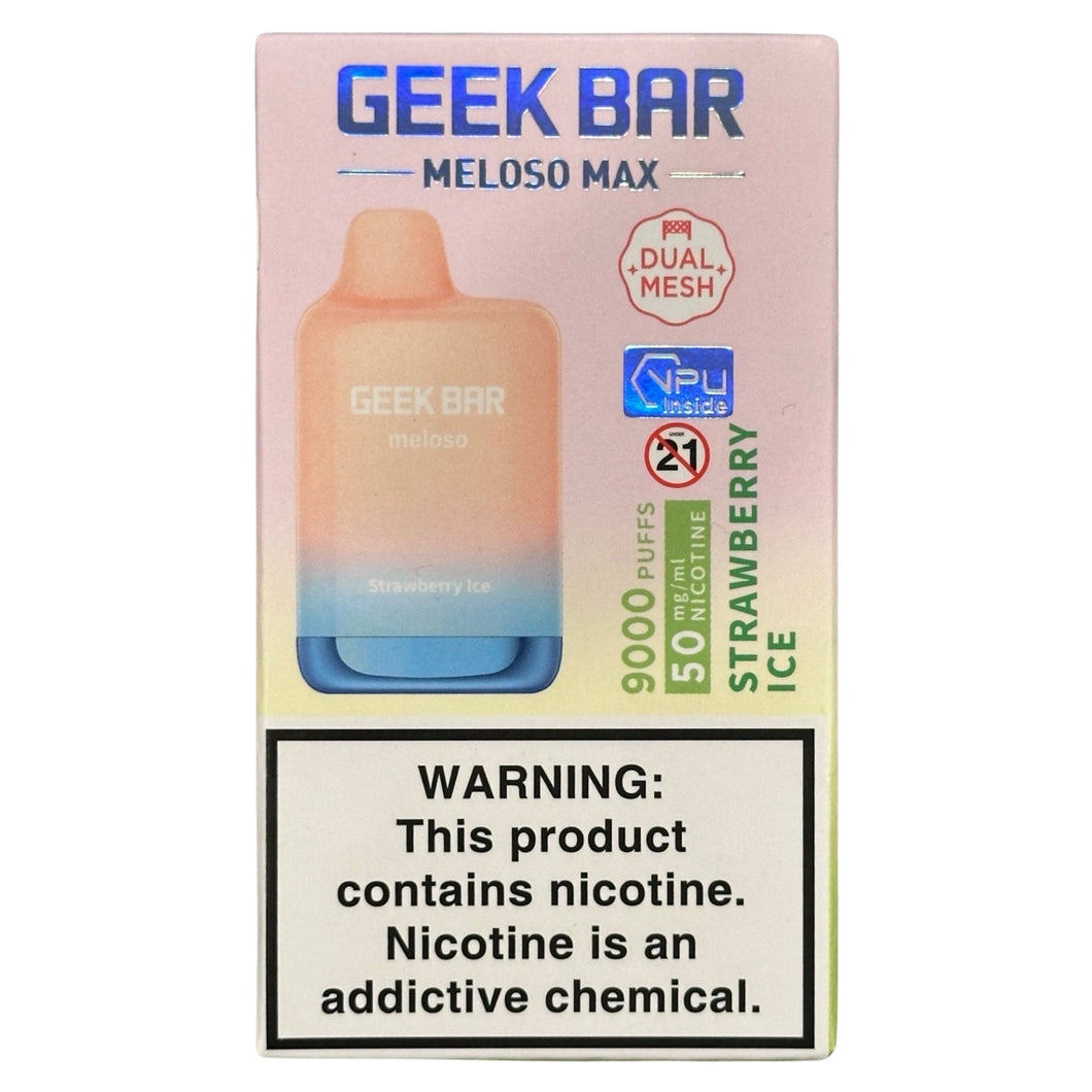 Strawberry Ice - Geek Bar Meloso Max 9000