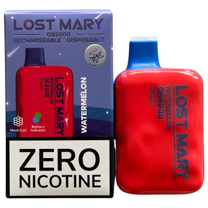 Watermelon - Lost Mary OS5000 - Zero Nicotine