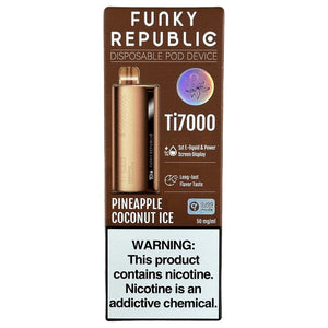 Funky Republic - Pineapple Coconut Ice - Ti7000