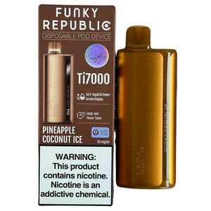 Funky Republic - Pineapple Coconut Ice - Ti7000