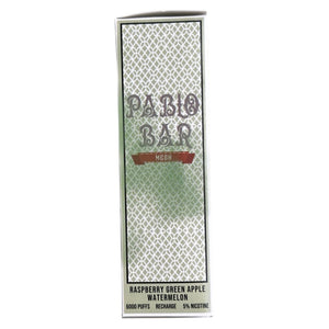 Pablo Bar 6000 Raspberry Green Apple Watermelon