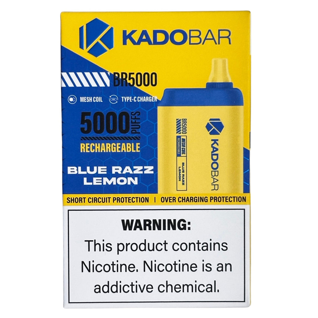 Kado Bar BR5000 Blue Razz Lemon